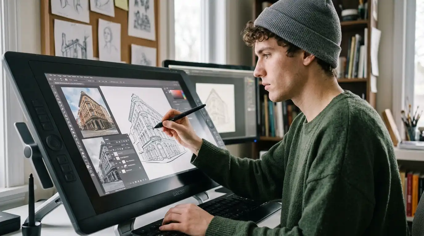How to Convert a Photo to a Line Drawing in Photoshop (Easy Guide)