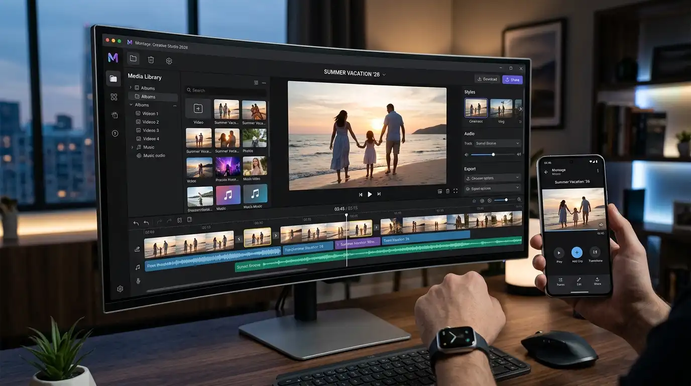 Best Photo Slideshow Apps 2026 – Free & Professional Makers