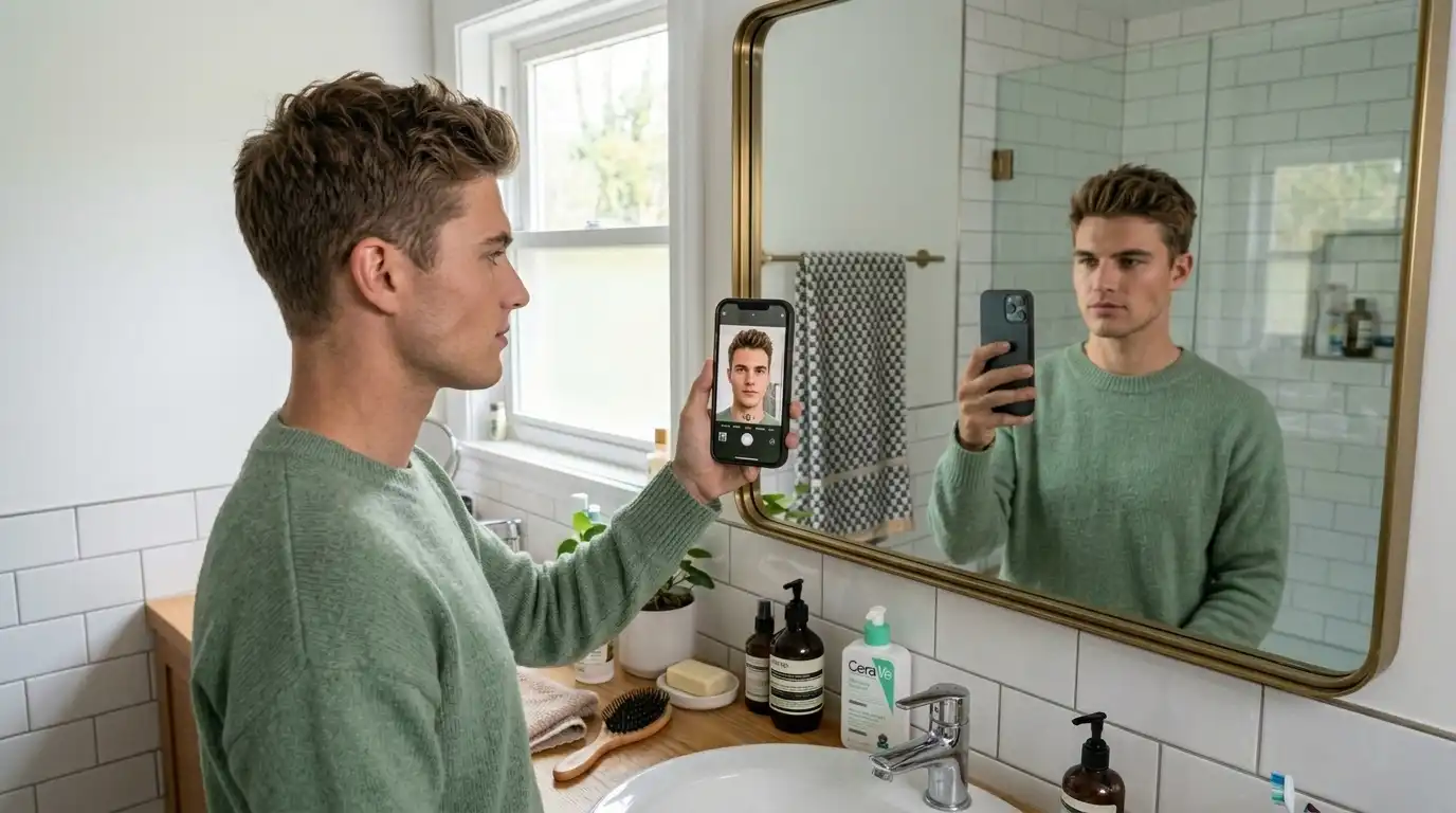 Mirror vs Camera: Which Shows Your Real Face More Accurately?