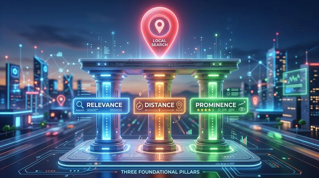 The Three Core Pillars Google Uses to Rank Local Businesses