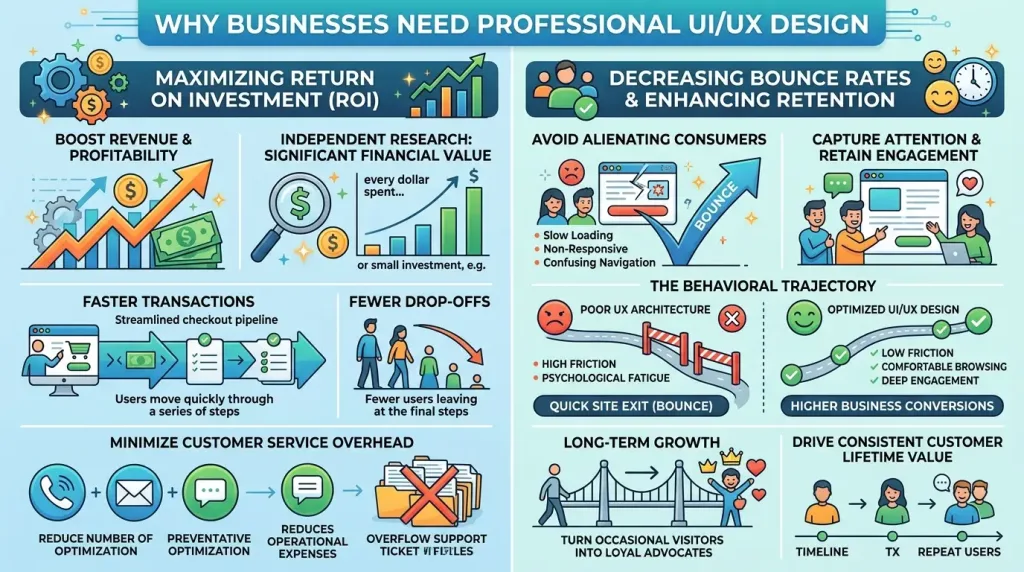 Why Businesses Need Professional UI/UX Design