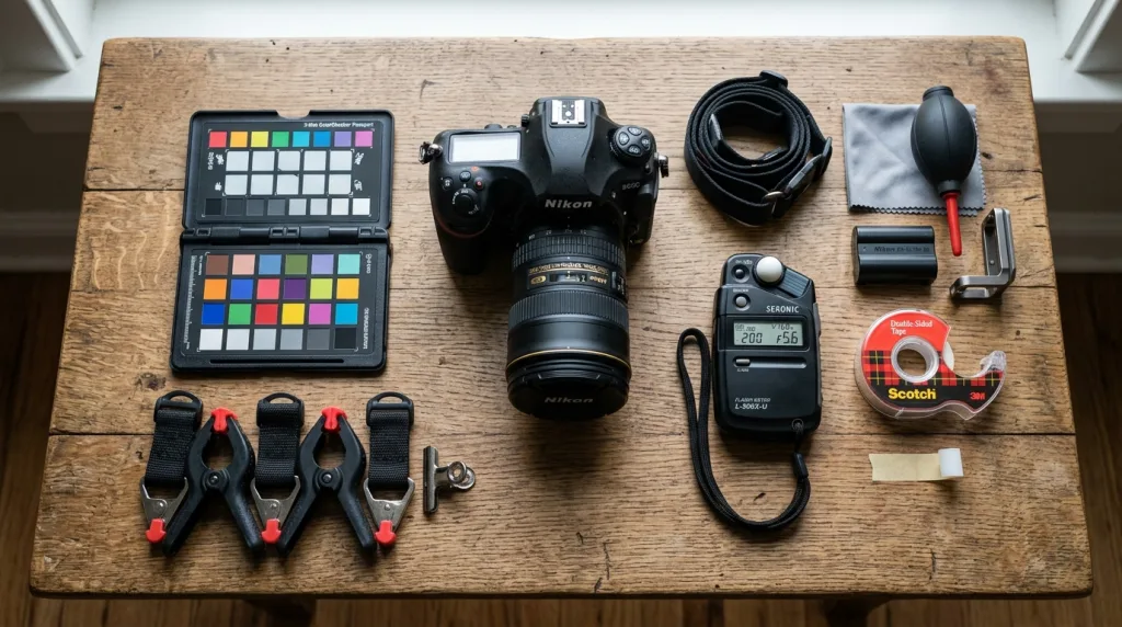 Equipment for Ghost Mannequin Shoots