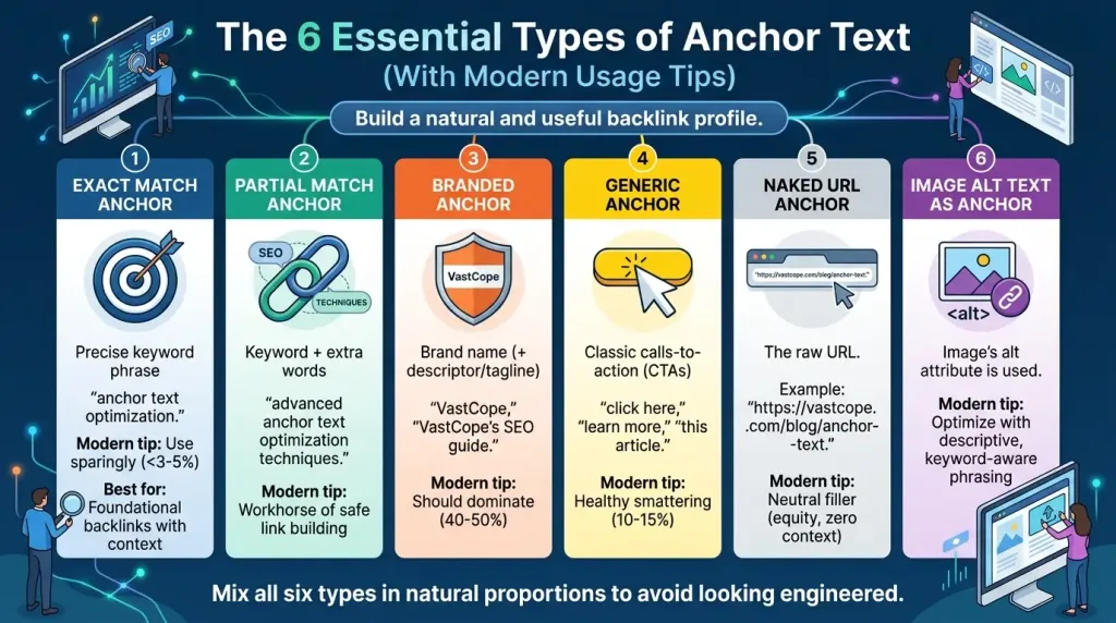 The 6 Essential Types of Anchor Text (With Modern Usage Tips)