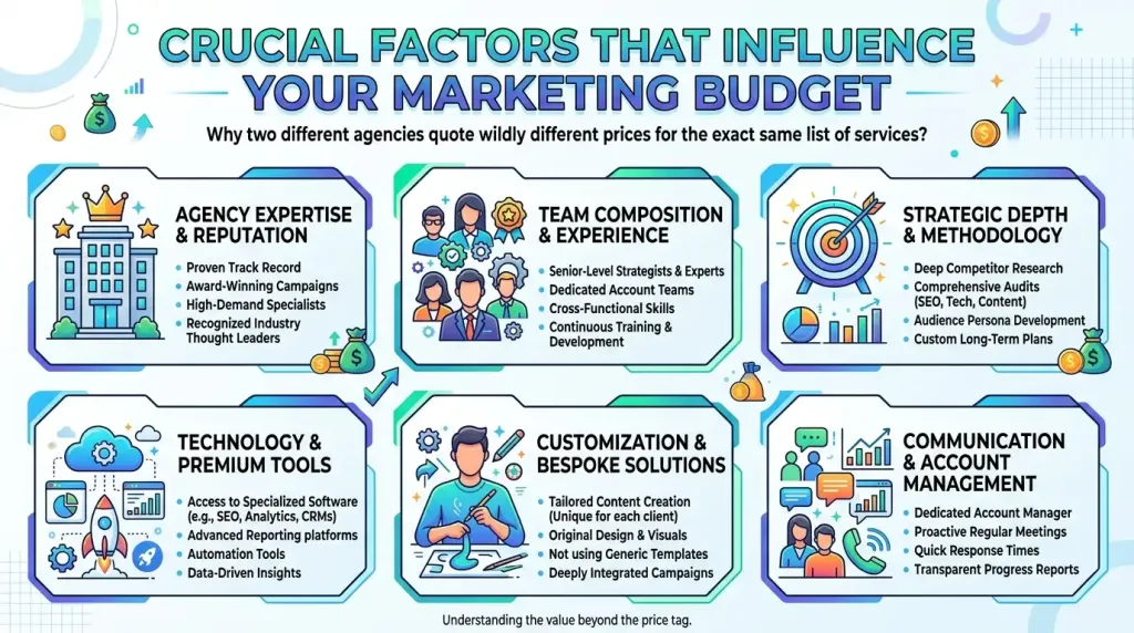 Crucial Factors That Influence Your Marketing Budget