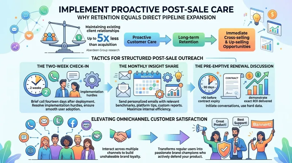 Implement Proactive Post-Sale Care