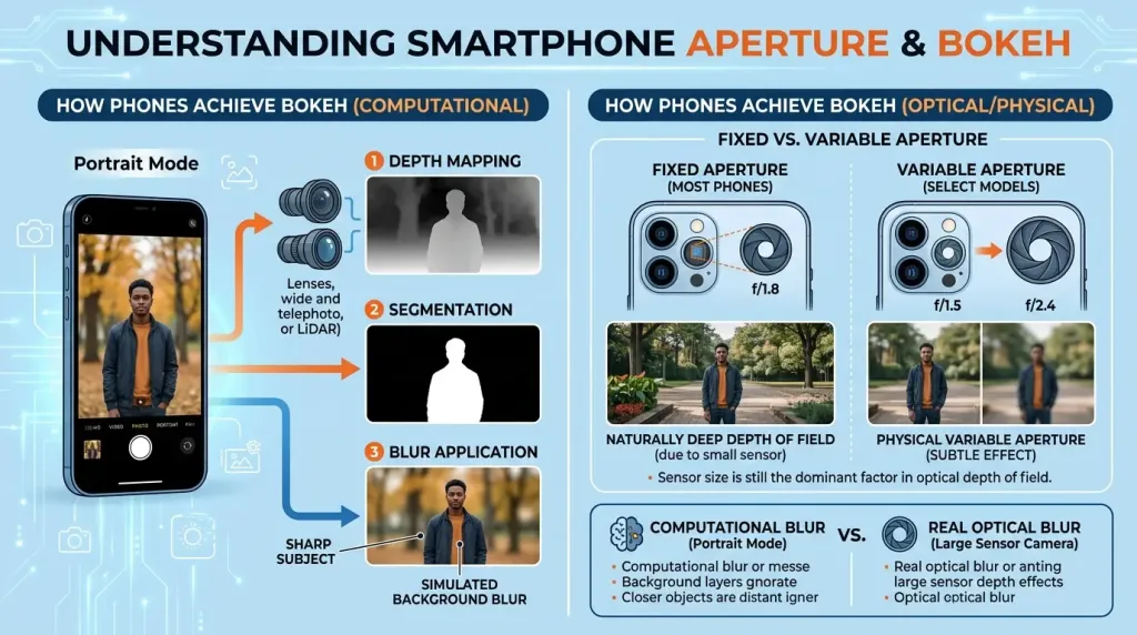 Aperture in Smartphone Photography: How Phones Fake (and Achieve) Bokeh