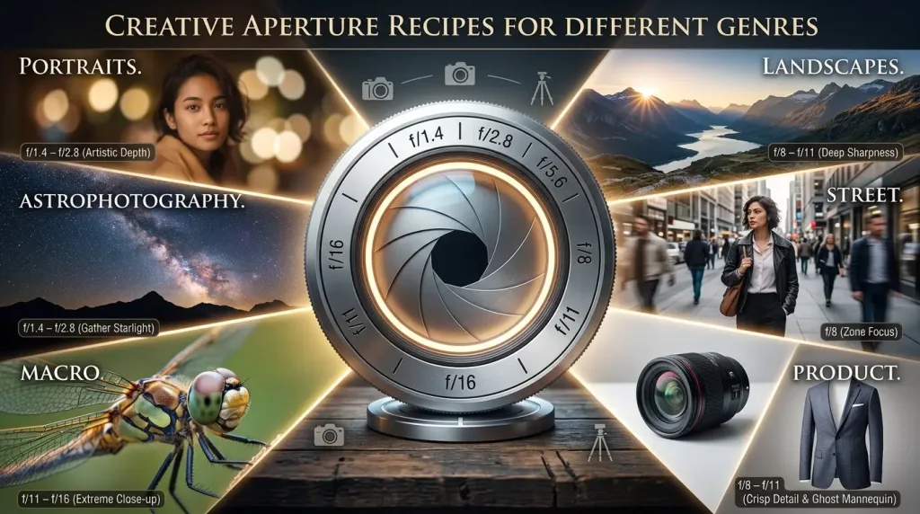 Creative Aperture Recipes for Different Genres
