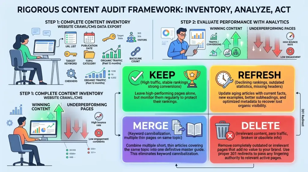 Execute a Rigorous Content Audit